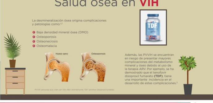 Salud ósea en personas que viven con VIH